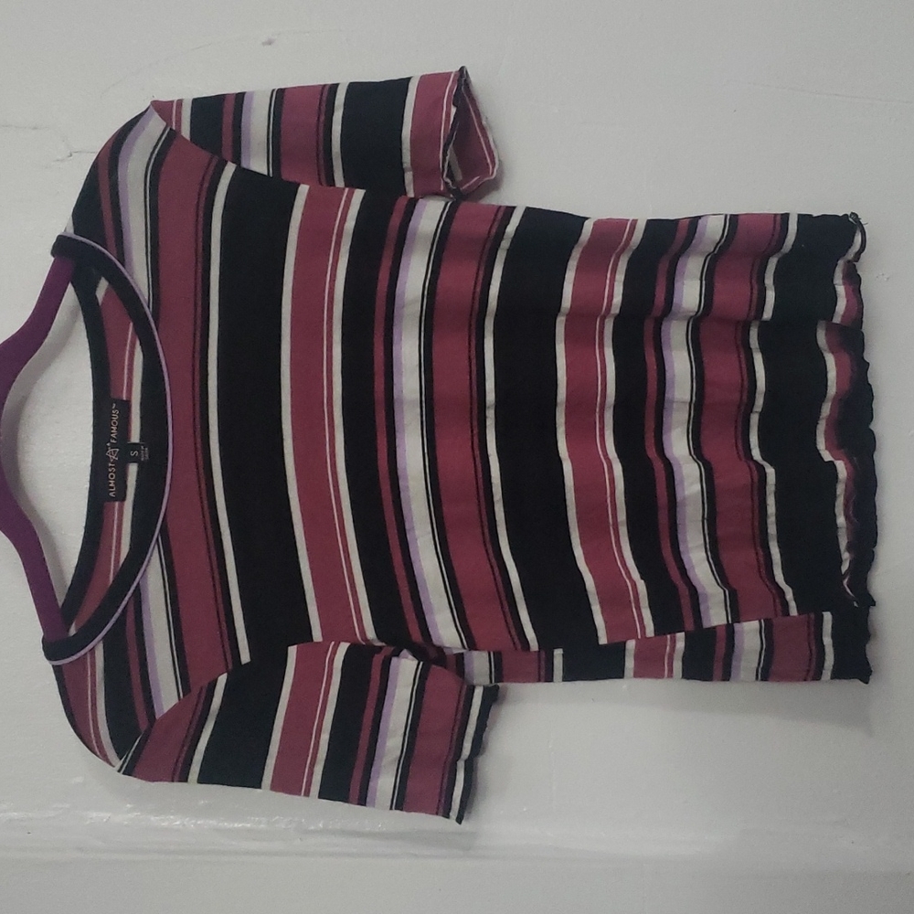 Striped Short Sleeve Shirt